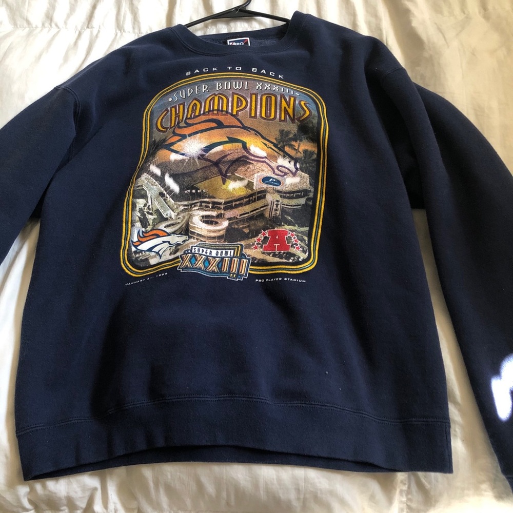 Ltd edition Den Broncos Super Bowl 31 crewneck